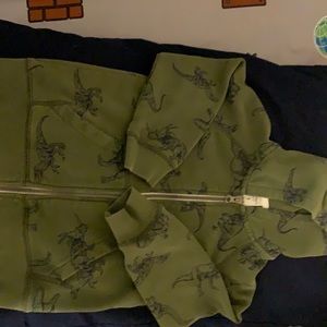 Carter’s olive green dinosaur jacket